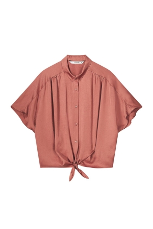 Summum Woman Blouse batsleeves silky touch 505 Sephia Blush