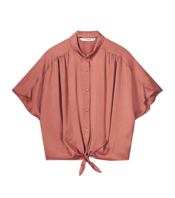 Summum Woman Blouse batsleeves silky touch 505 Sephia Blush