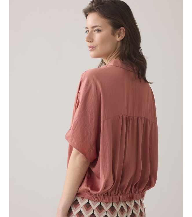 Summum Woman Blouse batsleeves silky touch 505 Sephia Blush