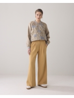Summum Woman Trousers uni 732 Soft camel