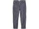 Summum Woman Tapered pant multi stripe cotton twill 480 Navy noir