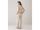 Summum Woman Cocoon chino pant lt wt aurora twill 702 Pebble beige