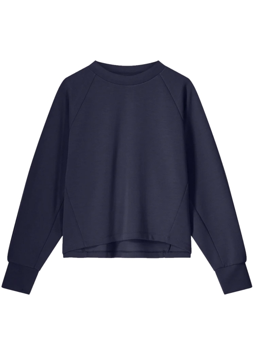 Summum Woman Longsleeve top Soft Scuba 480 Navy noir