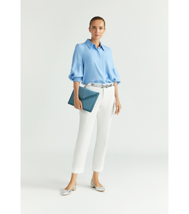 Xandres HASNA 2480 shirting blue