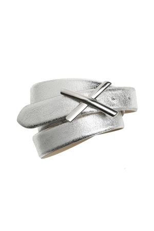 Xandres X_BUCKLE_BELT 0300 silver