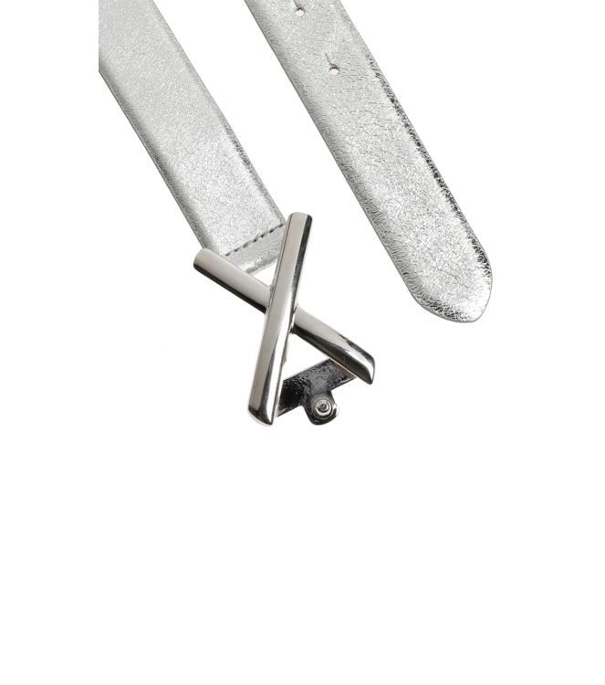 Xandres X_BUCKLE_BELT 0300 silver