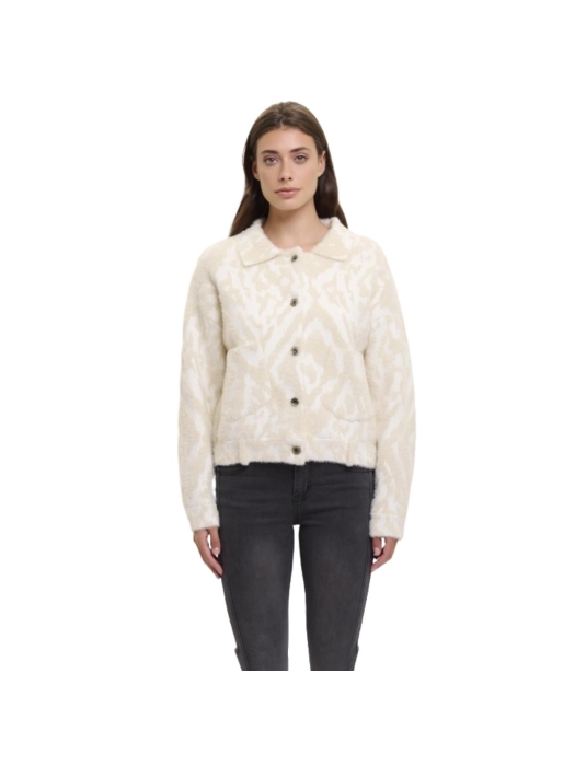 Rino en Pelle Boxy jacket 10824 birch ikat