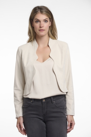 Rino en Pelle Short slim fit jacket 9030 birch