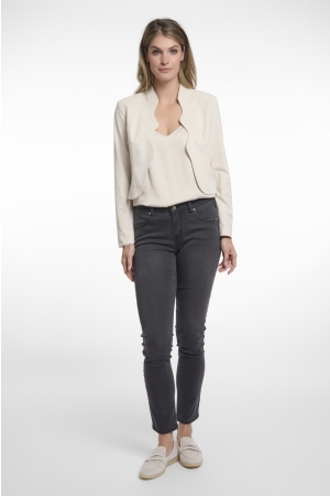 Rino en Pelle Short slim fit jacket 9030 birch