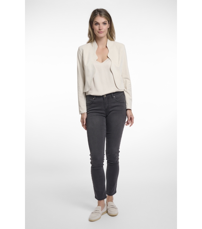 Rino en Pelle Short slim fit jacket 9030 birch