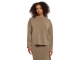 Rino en Pelle Wide top long sleeves mock neck 10830 dark khaki