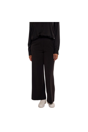 Rino en Pelle Wide straight leg trousers 9900 black