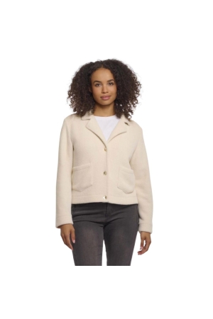 Rino en Pelle Boxy jacket with lapel collar 9030 birch