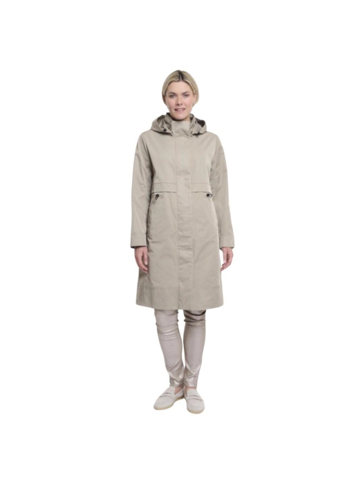 Rino en Pelle Parka with detachable hood 10812 dusty khaki