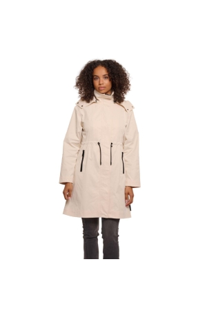 Rino en Pelle Medium length parka with detachable hood 9030 birch