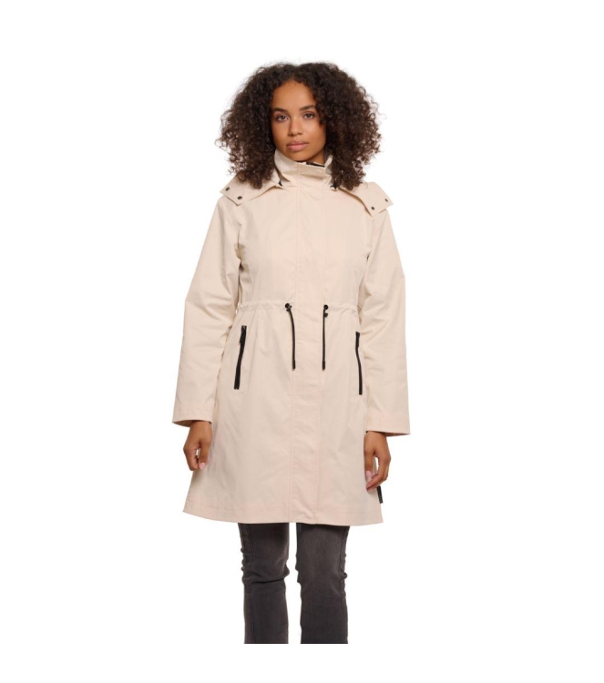 Rino en Pelle Medium length parka with detachable hood 9030 birch