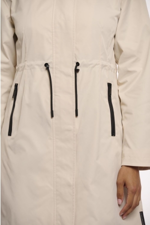 Rino en Pelle Medium length parka with detachable hood 9030 birch