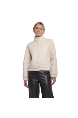 Rino en Pelle Quilted bomber jacket 9030 birch