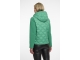 Rino en Pelle Light quilted jacket with scuba sleeves 10807 clover green