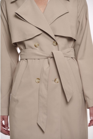 Rino en Pelle Trenchcoat 10838 light desert