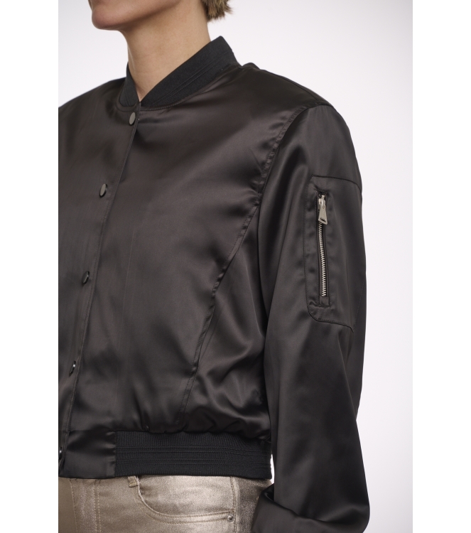 Rino en Pelle Bomber jacket 9900 black