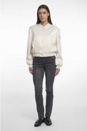 Rino en Pelle Bomber jacket 9030 birch
