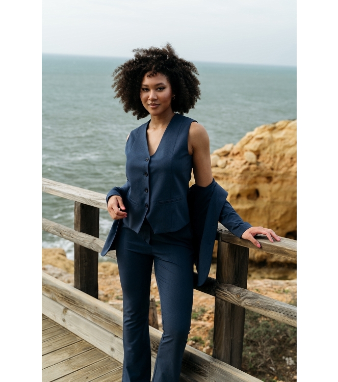 Co Woman PENELOPE FLARE TRAVEL 51071 bi-indigo