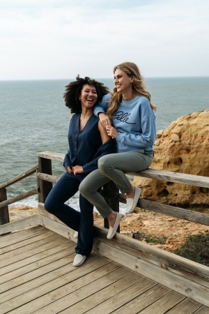 Co Woman PENELOPE FLARE TRAVEL 51071 bi-indigo