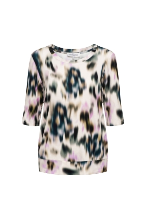 Co Woman LUCILLE FADED FLOWER 51027 m-ecru multi
