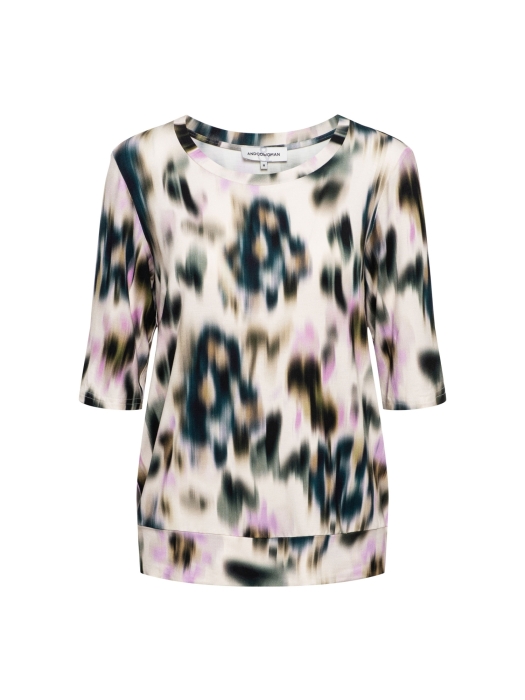 Co Woman LUCILLE FADED FLOWER 51027 m-ecru multi