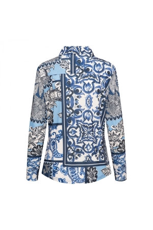 Co Woman VAYEN PAISLEY PATCHW 51076 bi-indigo multi