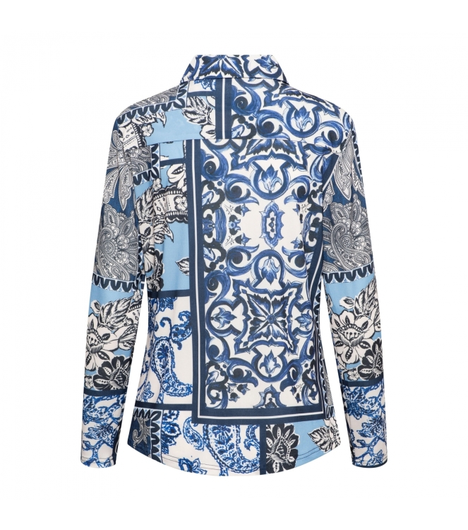 Co Woman VAYEN PAISLEY PATCHW 51076 bi-indigo multi