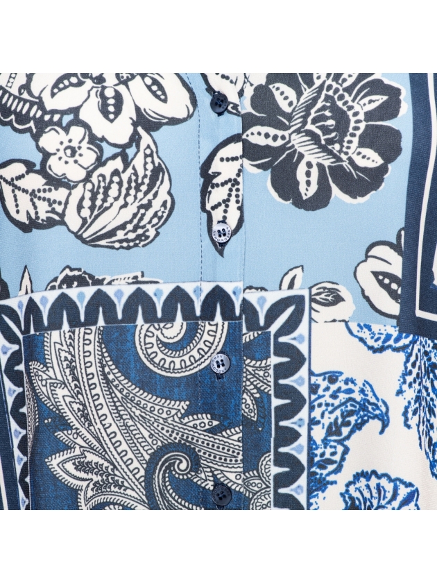 Co Woman VAYEN PAISLEY PATCHW 51076 bi-indigo multi