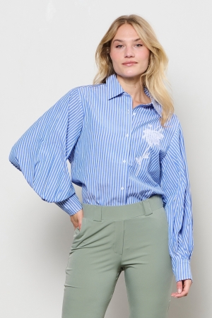 Co Woman WINONA STRIPE 51078 bc-chambray blue mul