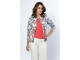 Sarto Fashion Jacket m1284 coral-rosebloom+multicolzigza