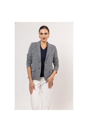 Sarto Fashion Blazer jacket m1042 navy-offwhite