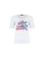 Sarto Fashion T-shirt o-neck m1862 offwhite+sunsetboulevard a/wo