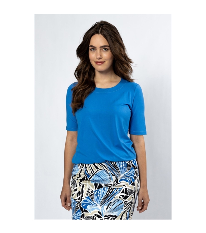 Sarto Fashion Blouson o-neck m772 cornflower