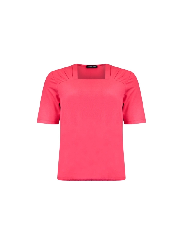 Sarto Fashion Blouson square neck m232 coral