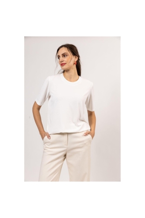 Sarto Fashion Blouson o-neck m017 offwhite