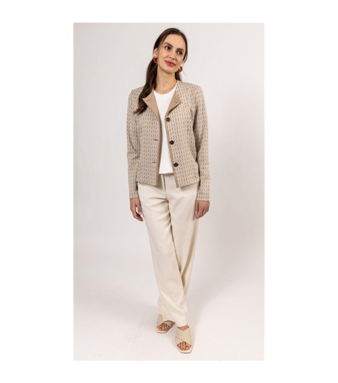 Sarto Fashion Blouson o-neck m017 offwhite