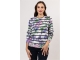 Sarto Fashion Pullover l/s m1350 white+navy with mix print th2