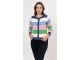 Sarto Fashion Cardigan l/s m1410 navy-sky-rbloom+ stripe