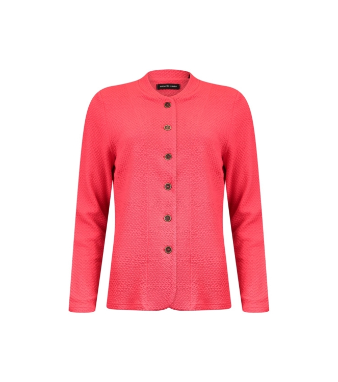 Sarto Fashion Jacket stand-up collar m232 coral