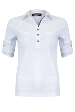 Sarto Fashion Polo s/s m004 white