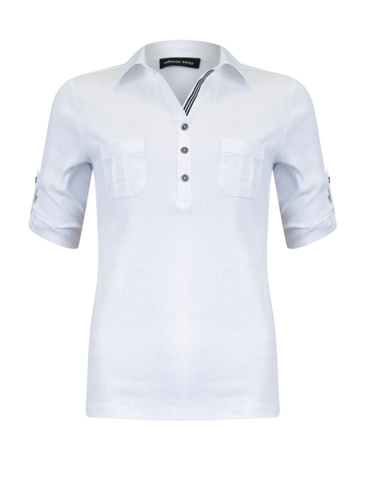 Sarto Fashion Polo s/s m004 white