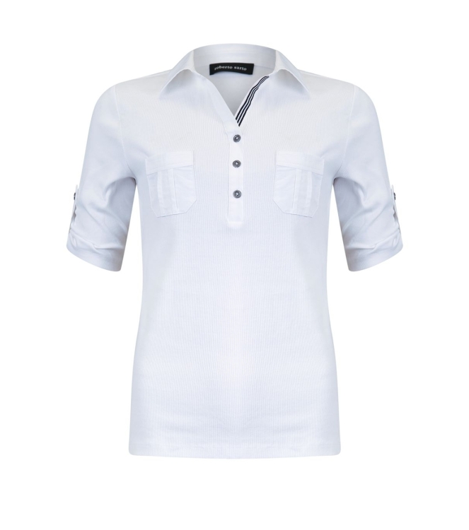 Sarto Fashion Polo s/s m004 white