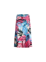 Sarto Fashion Skirt m1870 coral-lagoon+exotic leafs pr