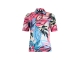 Sarto Fashion Polo s/s m1870 coral-lagoon+exotic leafs pr