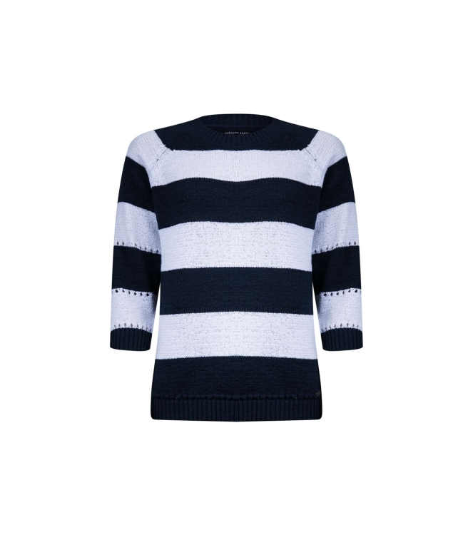 Sarto Fashion Pullover 3/4 sl m1301 navy-white stripe